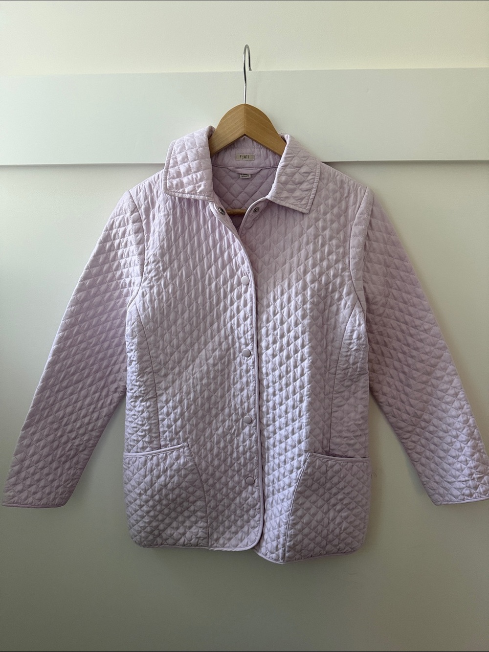 Vintage Fjäll Quilted Jacket Pink Size Small